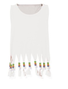 Camisetas tirantes bolitas niña 160gr sublimacion