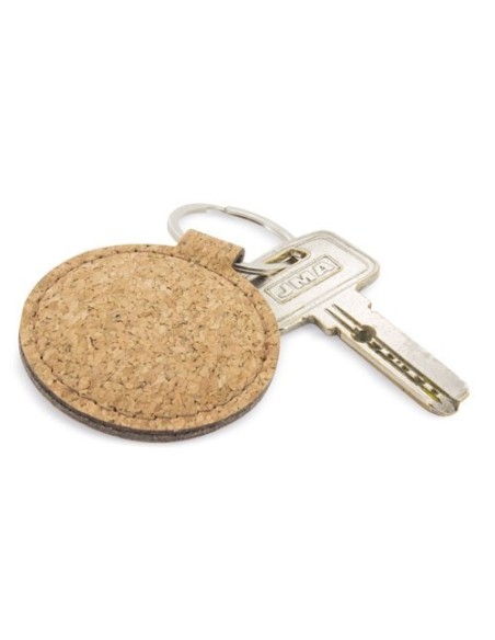 Llavero de corcho personalizable laser