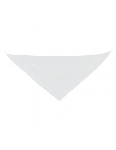 Nueva pañoleta triangular blanca...