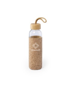 Botella con funda de corcho 500ml personalizacion laser, vinilo adhesi 2