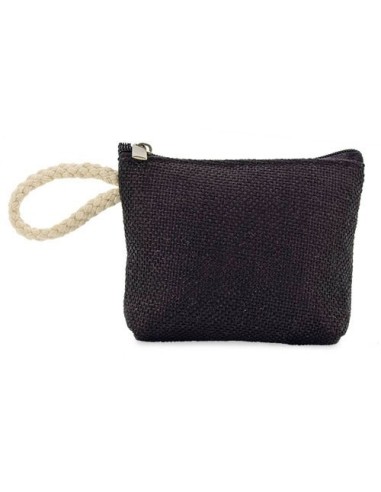 Monedero barato yute personalizable con vinilo textil