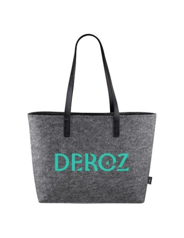 Bolsa Fieltro Marli Rpet asas de cuero