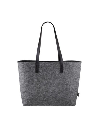 Bolsa Fieltro Marli Rpet asas de cuero
