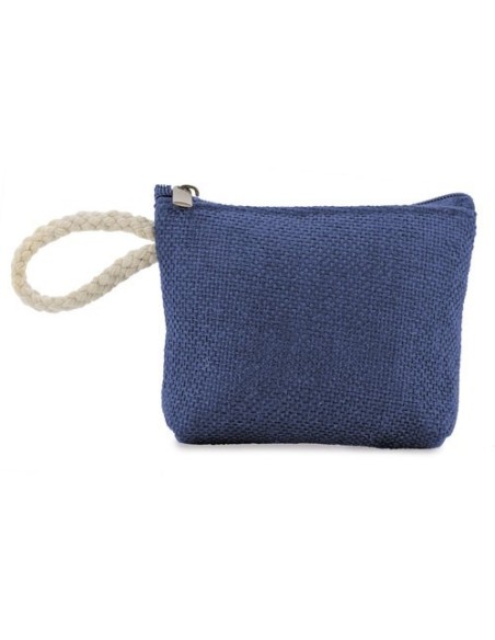 Monedero barato yute personalizable con vinilo textil