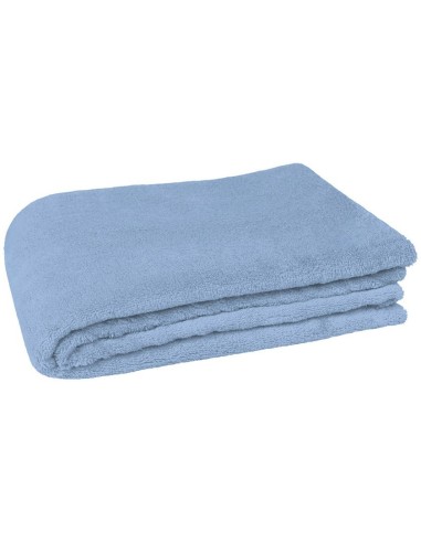 Manta coralina poliester bebe azul personalizable