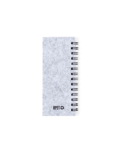 Bloc de notas de fieltro personalizable