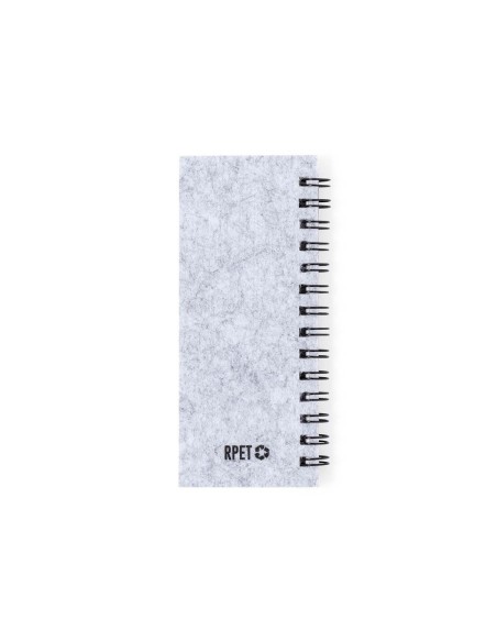 Bloc de notas de fieltro personalizable