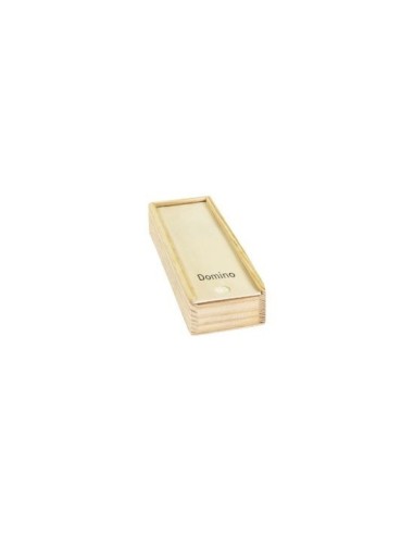Juego de domino caja de madera personalizacion laser