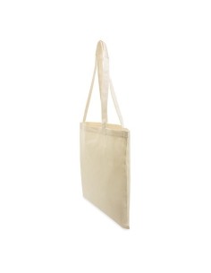 Bolsa gruesa beige algodón 240GR personalizable 2
