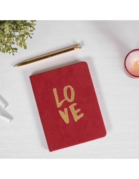 Libreta A6 terciopelo