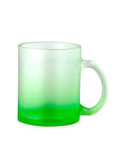 Taza cristal esmerilada o cristal opaco para sublimación 2