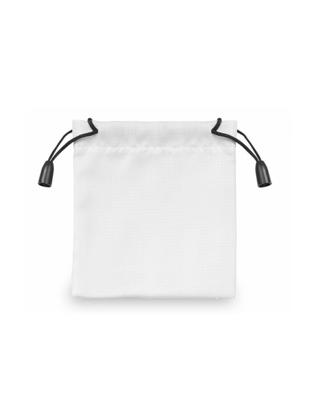 Bolsita saquito blanco poliester sublimacion