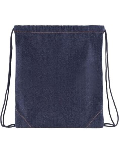 Saco mochila imitacion vaquero oscuro personalizable