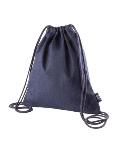 Saco mochila imitacion vaquero oscuro personalizable