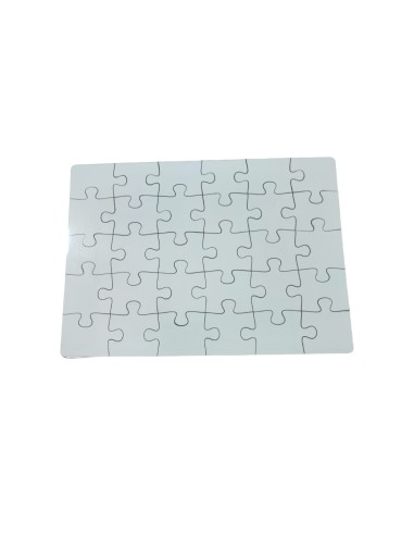 Puzzle en madera DM3 sublimacion rectangular