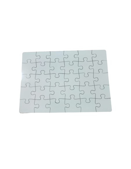 Puzzle en madera DM3 sublimacion rectangular