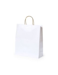 Bolsa papel blanca mediana 25 x 31 x 11 cm 2