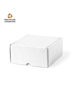 Caja automontable blanca pequeña 16.6 x 8.9 x 15.3cm para packs de regalo