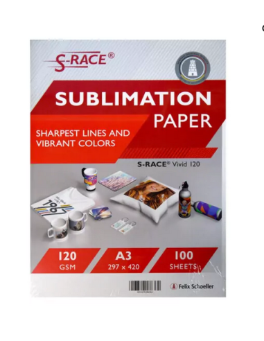 PAPEL SUBLIMACION A3 ALTA CALIDAD SECADO RAPIDO