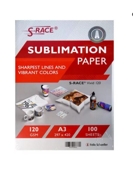 PAPEL SUBLIMACION A3 ALTA CALIDAD SECADO RAPIDO