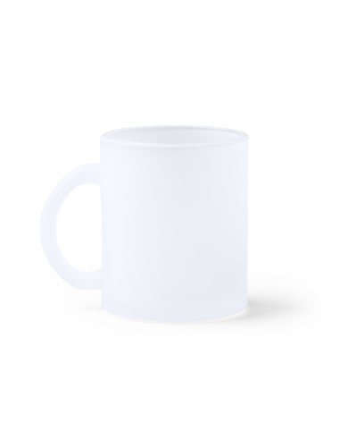 Taza cristal esmerilada o cristal opaco para sublimación