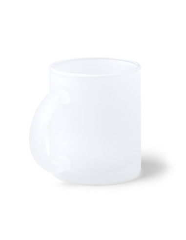 Taza cristal esmerilada o cristal opaco para sublimación