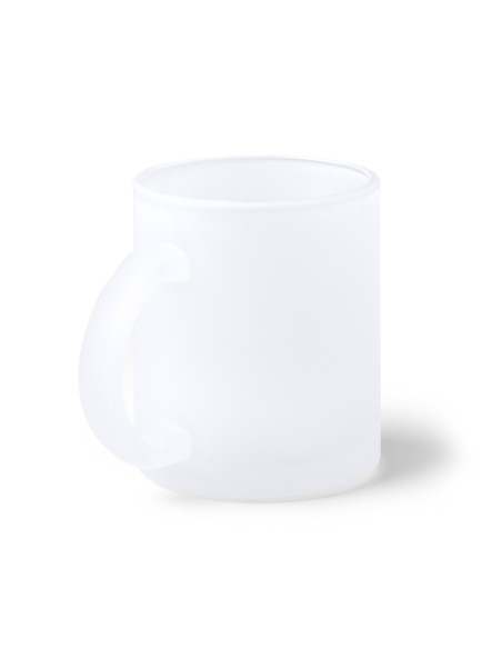 Taza cristal esmerilada o cristal opaco para sublimación