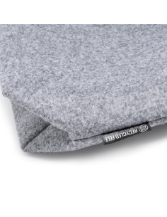 Nueva bolsa fieltro alargada gris oscuro 2