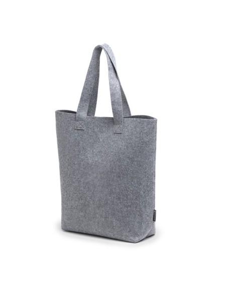 Nueva bolsa fieltro alargada gris oscuro