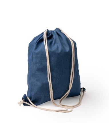 Saco mochila vaquero claro personalizable