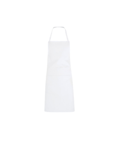 Nuevo Delantal blanco sin bolsillo sublimacion
