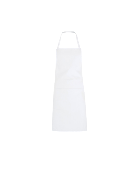 Nuevo Delantal blanco sin bolsillo sublimacion