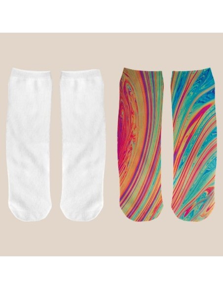 Calcetines 7,5 X 27 cm de sublimacion