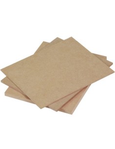 Tablero color madera DM de 60x40cm - 3MM para laser o sublimacion