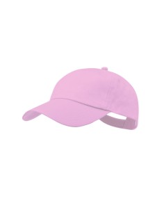 Gorra algodon color rosa pastel