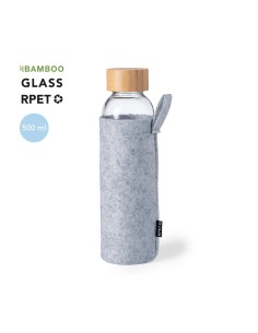 Botella con funda de fieltro 500ml personalizable