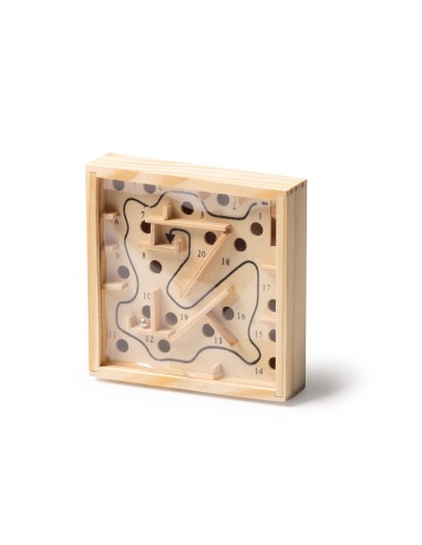 Juego de mesa en madera laberinto