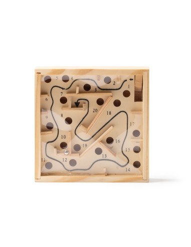 Juego de mesa en madera laberinto