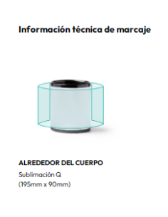 Taza negra de cerámica sublimacion con ventana 2