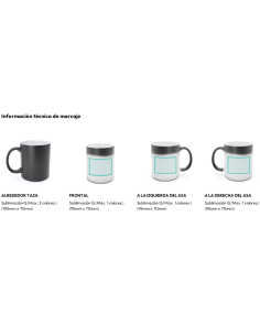 Taza mágica para sublimación 2