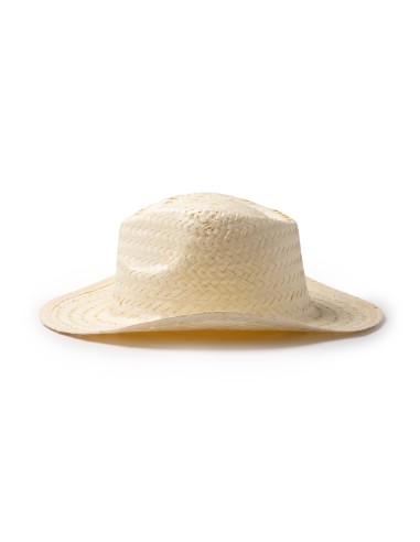 Sombrero de paja con cinta