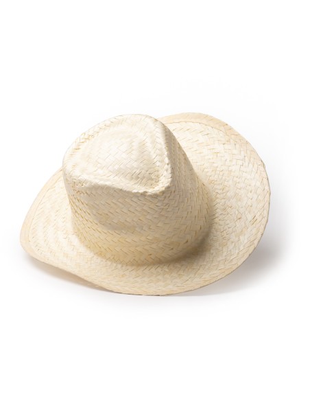 Sombrero de paja con cinta