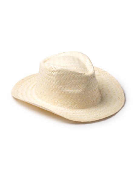 Sombrero de paja con cinta