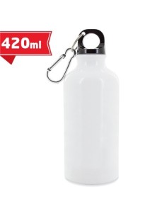 Botella blanca aluminio sublimacion 420ml