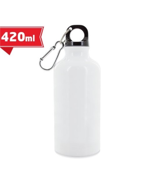 Botella blanca aluminio sublimacion 420ml
