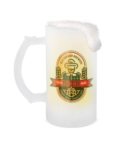 Jarra sublimacion cristal hielo 500ml