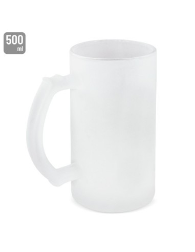 Jarra sublimacion cristal hielo 500ml
