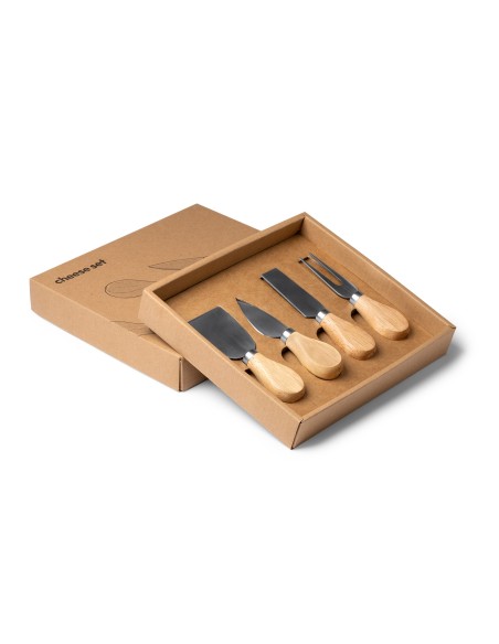 Set de 4 utensilios para queso
