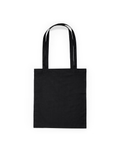Nueva Bolsa color negro 105gr en algodón para personalizar