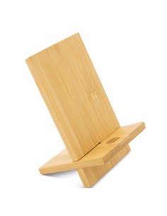 Soporte de movil entero de bambu
